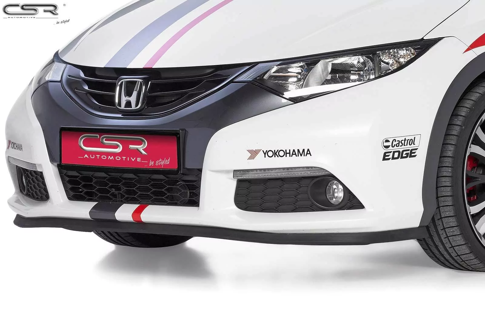 easy²tune Universal Spoilerlippe zum ankleben in Schwarz ZB131