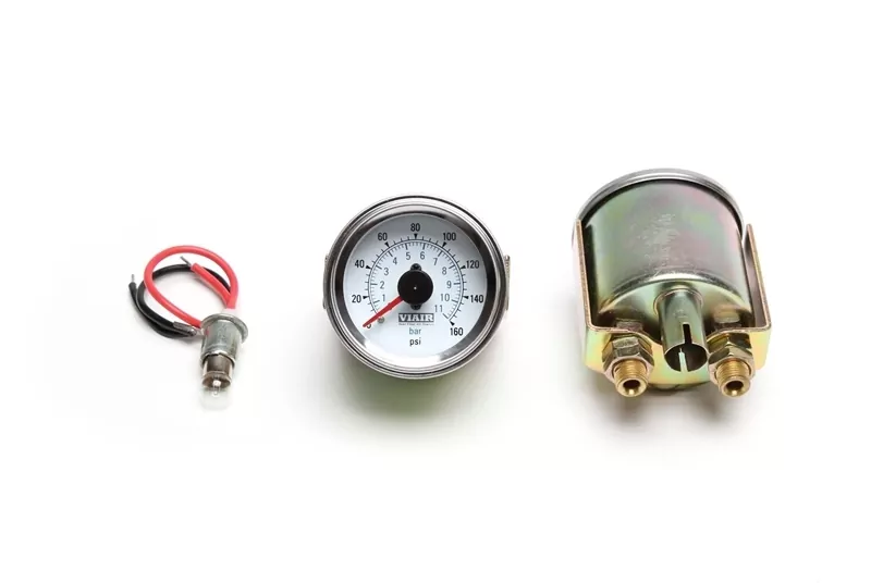 TA Technix / Viair Doppeldruckanzeige, weiss