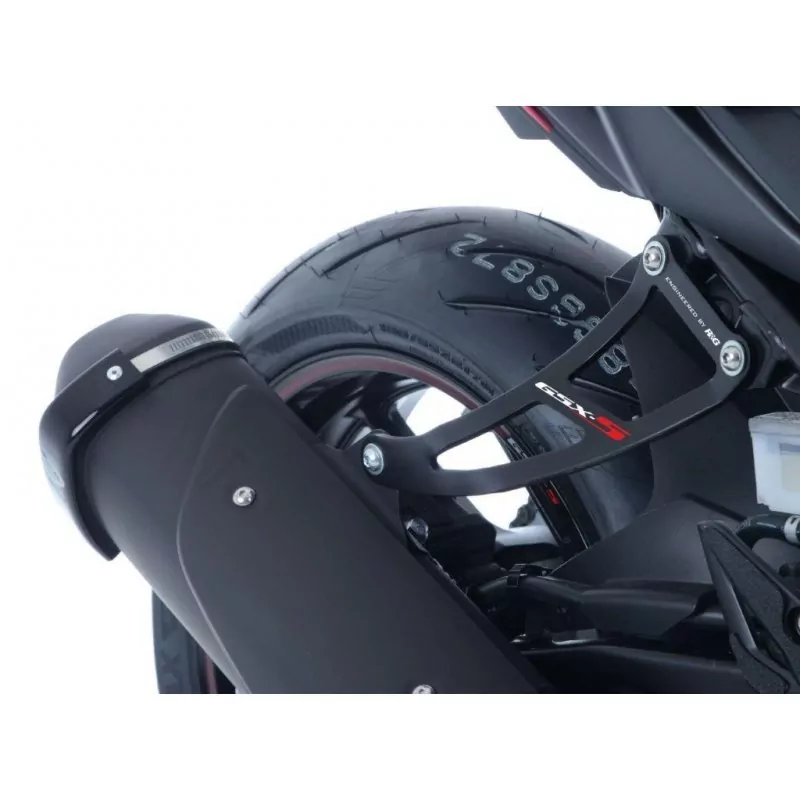 R&G Racing Auspuffhalter Set BLACK Suzuki GSX-S 750 2017-