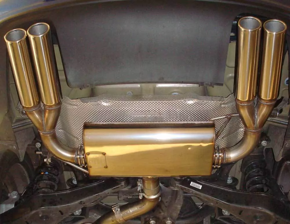 VW Eos 1F - Facelift - 2,0l  Endschalldämpfer rechts/links - 2x80 Typ 16 rechts/links