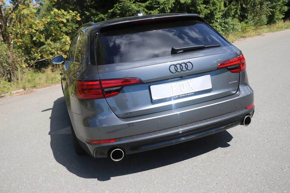 Audi A4 quattro B9  Endschalldämpfer rechts/links - 1x100 Typ 16 rechts/links