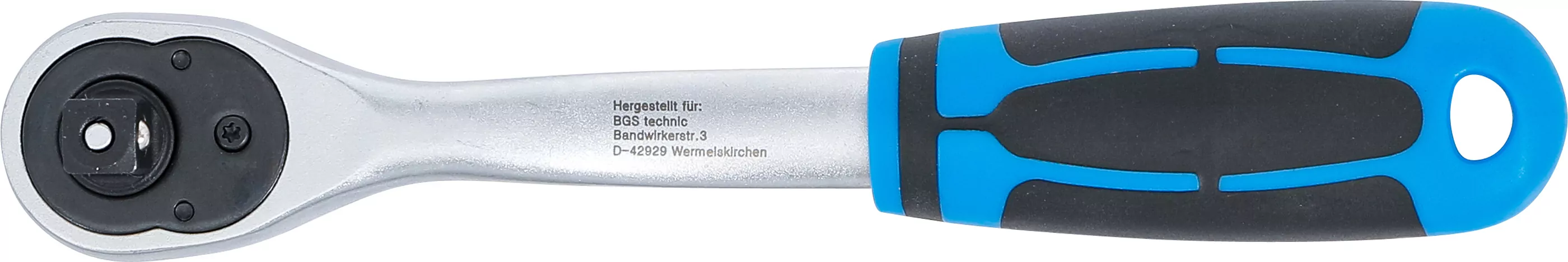 Umschaltknarre | feinverzahnt | Abtrieb Außenvierkant 10 mm (3/8")