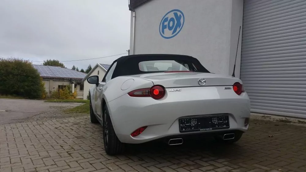 Mazda MX5 - ND  Endschalldämpfer quer Ausgang rechts/links - 1x145x65 Typ 59 rechts/links