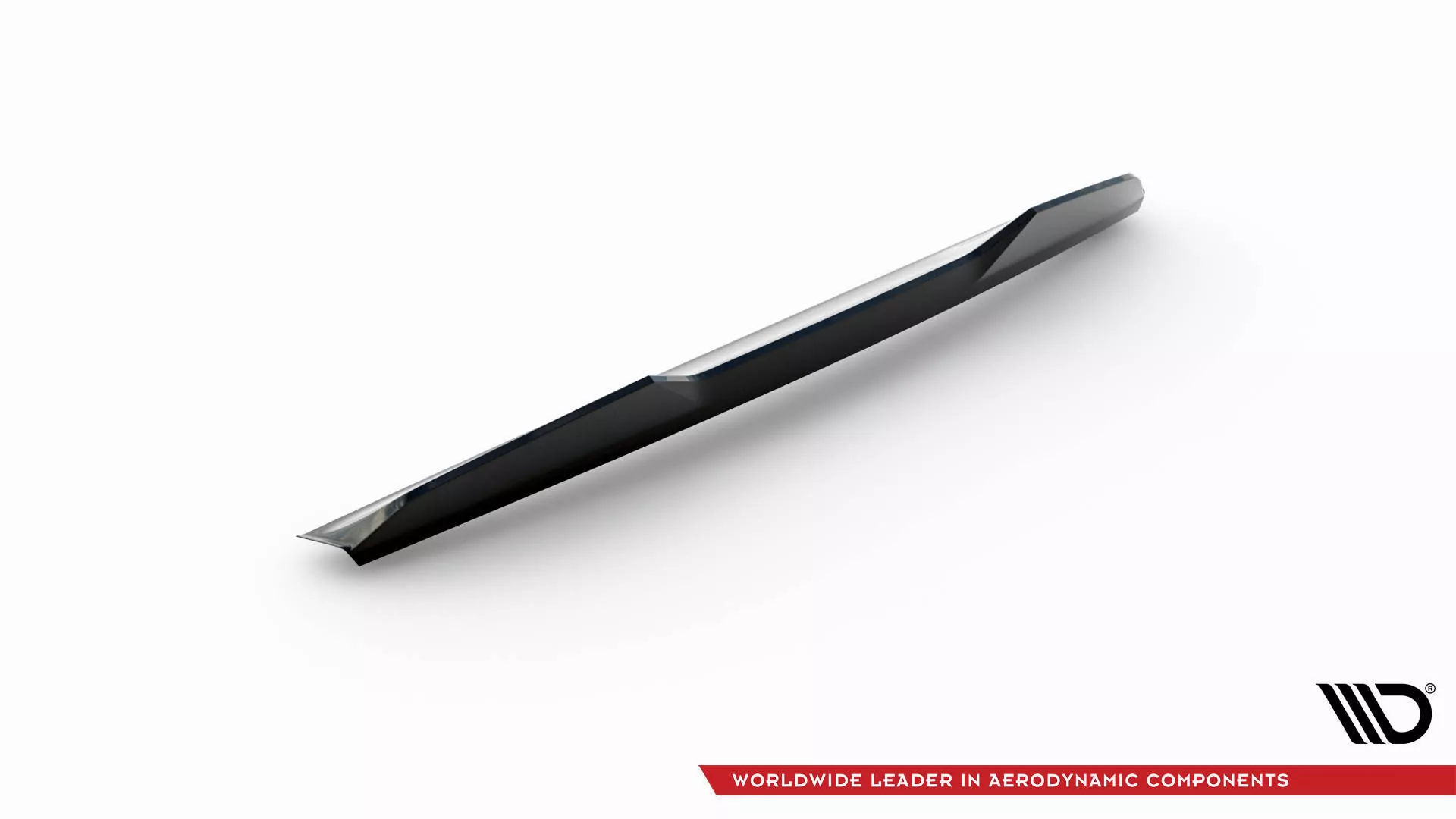 Spoiler CAP Für 3D Land Rover Discovery HSE Mk5 Schwarz Hochglanz