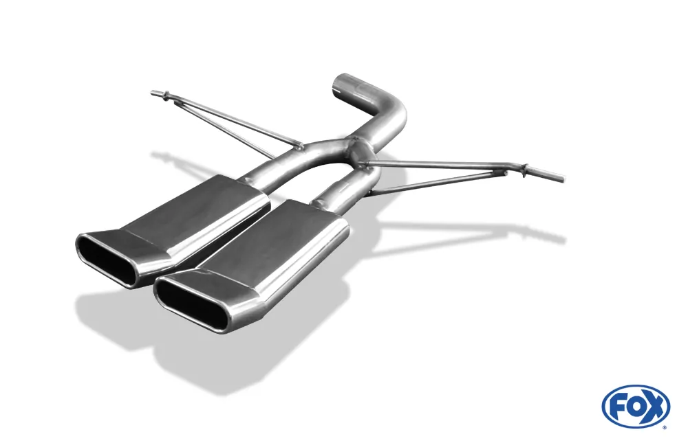 VW Touran - 1T3  Endrohr Ausgang mittig - 2x130x50 Typ 56