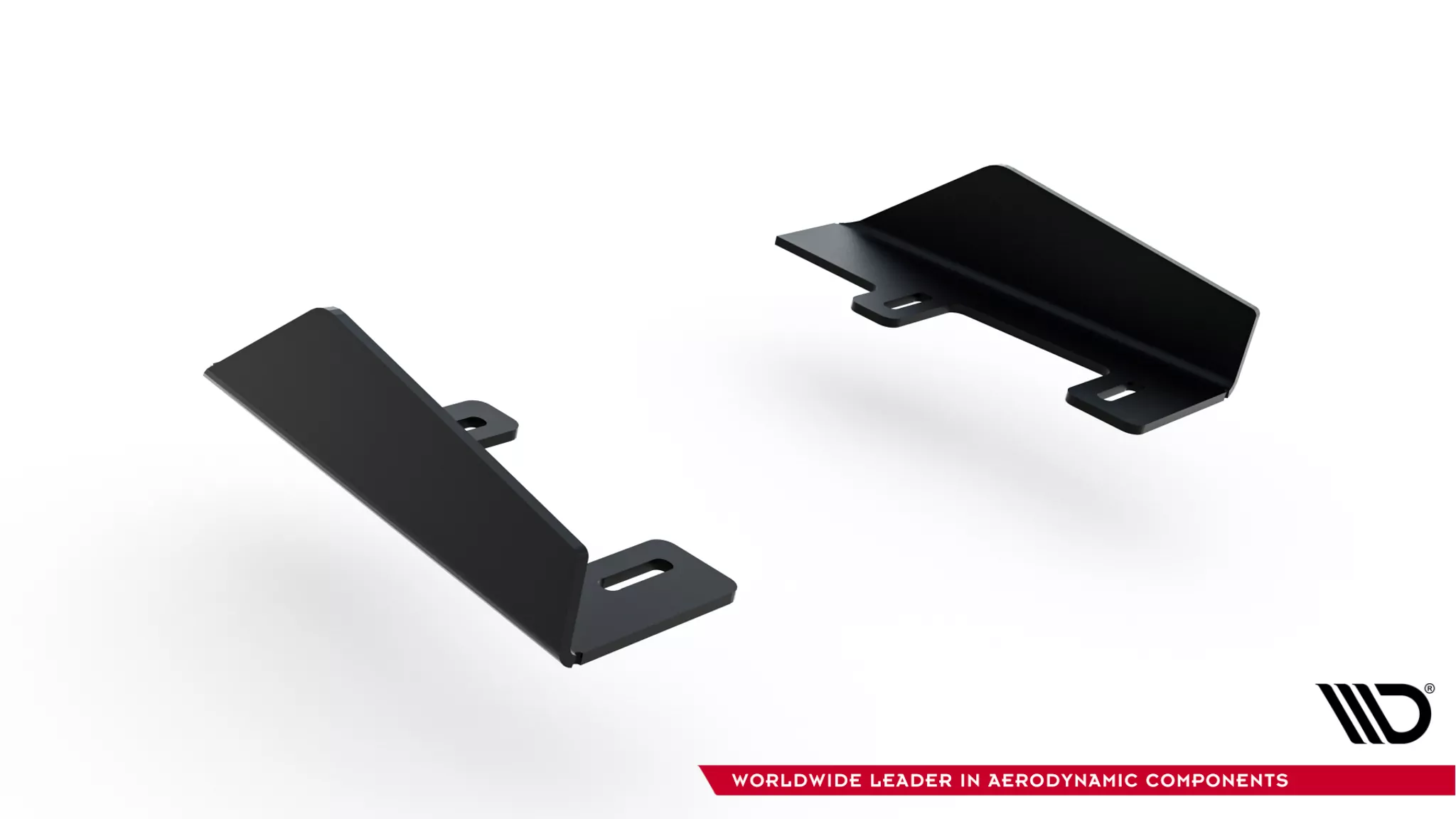 Hintere Seiten Flaps Für Audi RS3 Limousine 8Y Facelift Schwarz Hochglanz