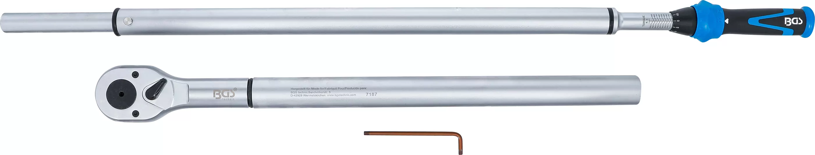 Drehmomentschlüssel | Abtrieb Außenvierkant 25 mm (1") | 140 - 980 Nm