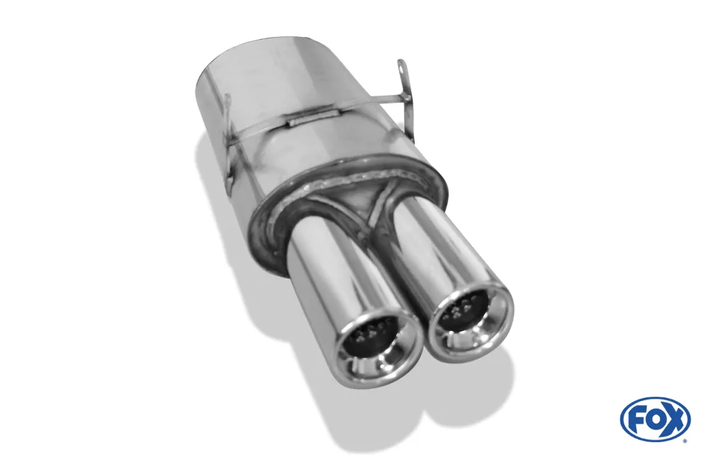 BMW E36 318is  Endschalldämpfer Ø63,5 - 2x90 Typ 13
