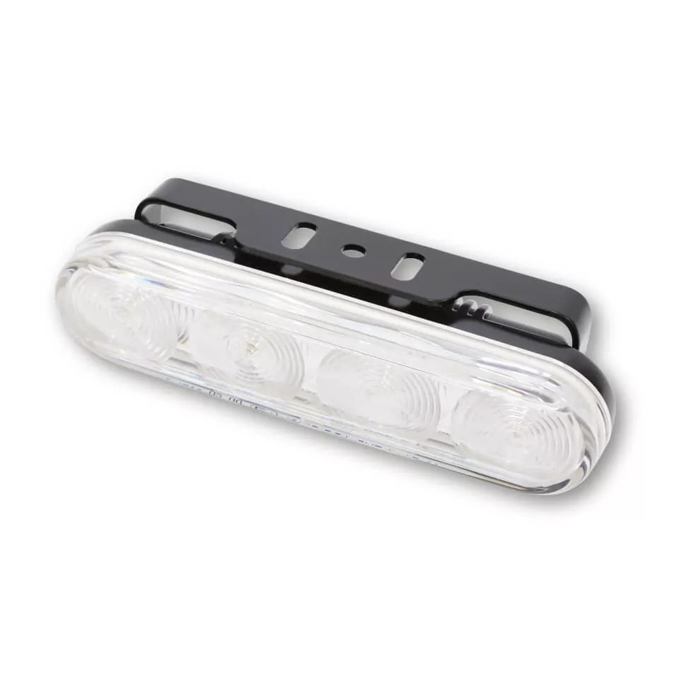 HIGHSIDER pro LED Daytime Running Light Black With Parking Light Function (1pc)
