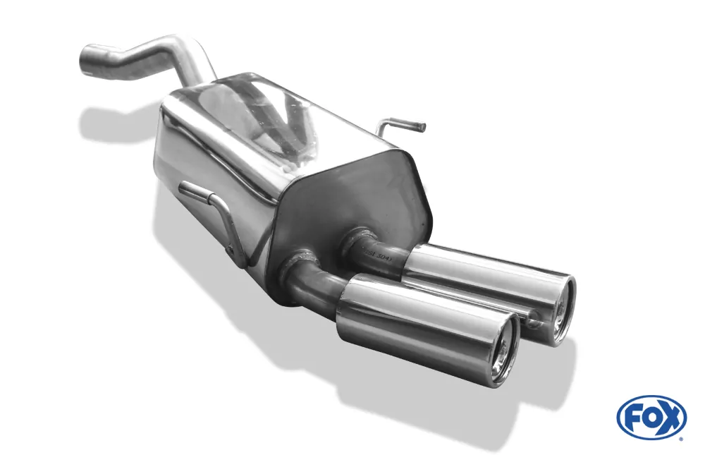 Renault Avantime  Endschalldämpfer - 2x80 Typ 13