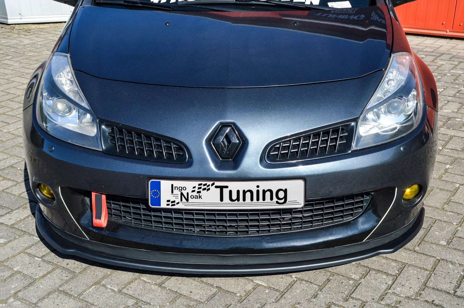 Cuplippe Spoilerschwert ABS für Renault Clio 3 Phase1 RS