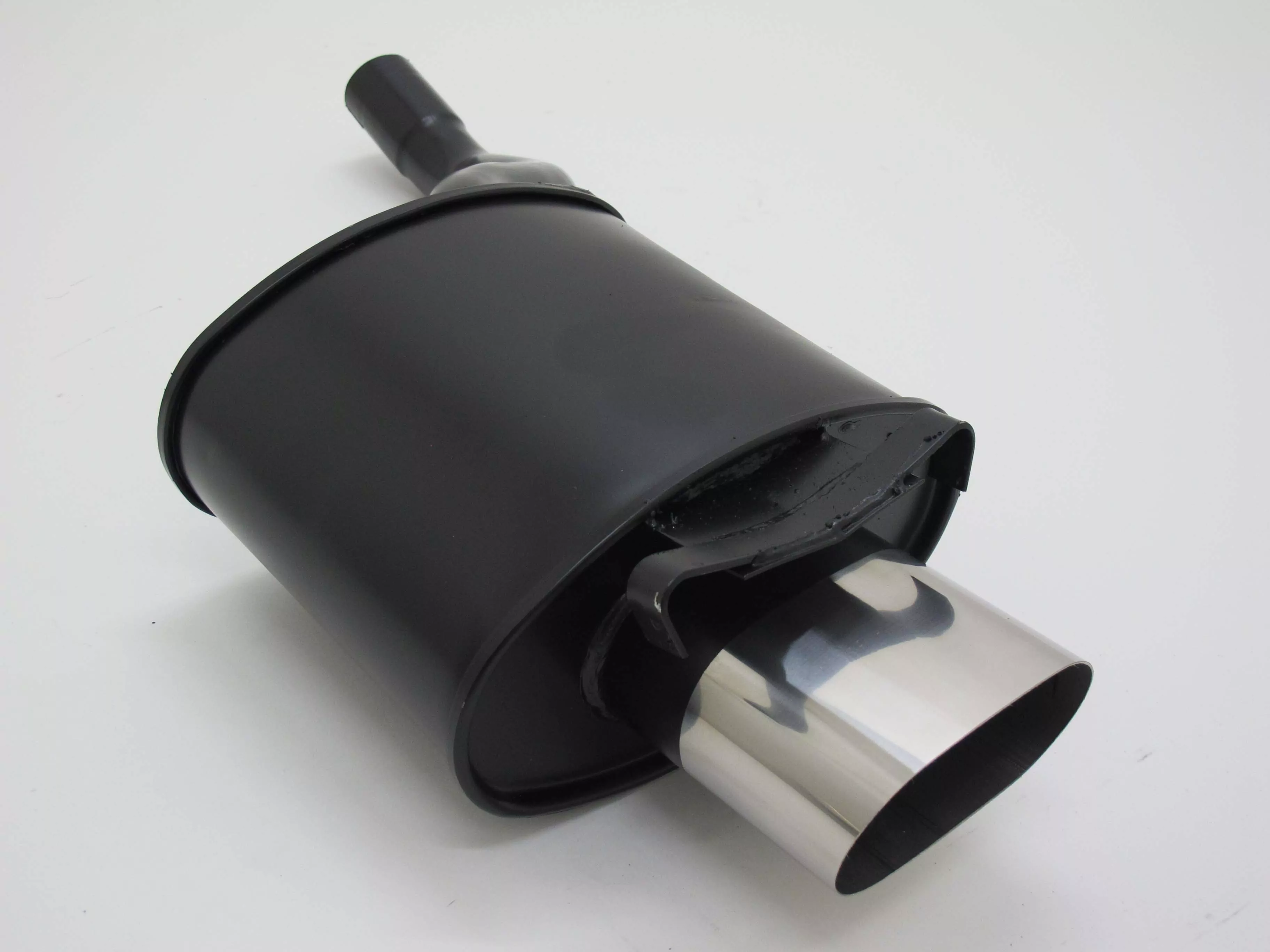 Novus Sportauspuff 135x75mm scharfkantig für Mercedes SLK R170