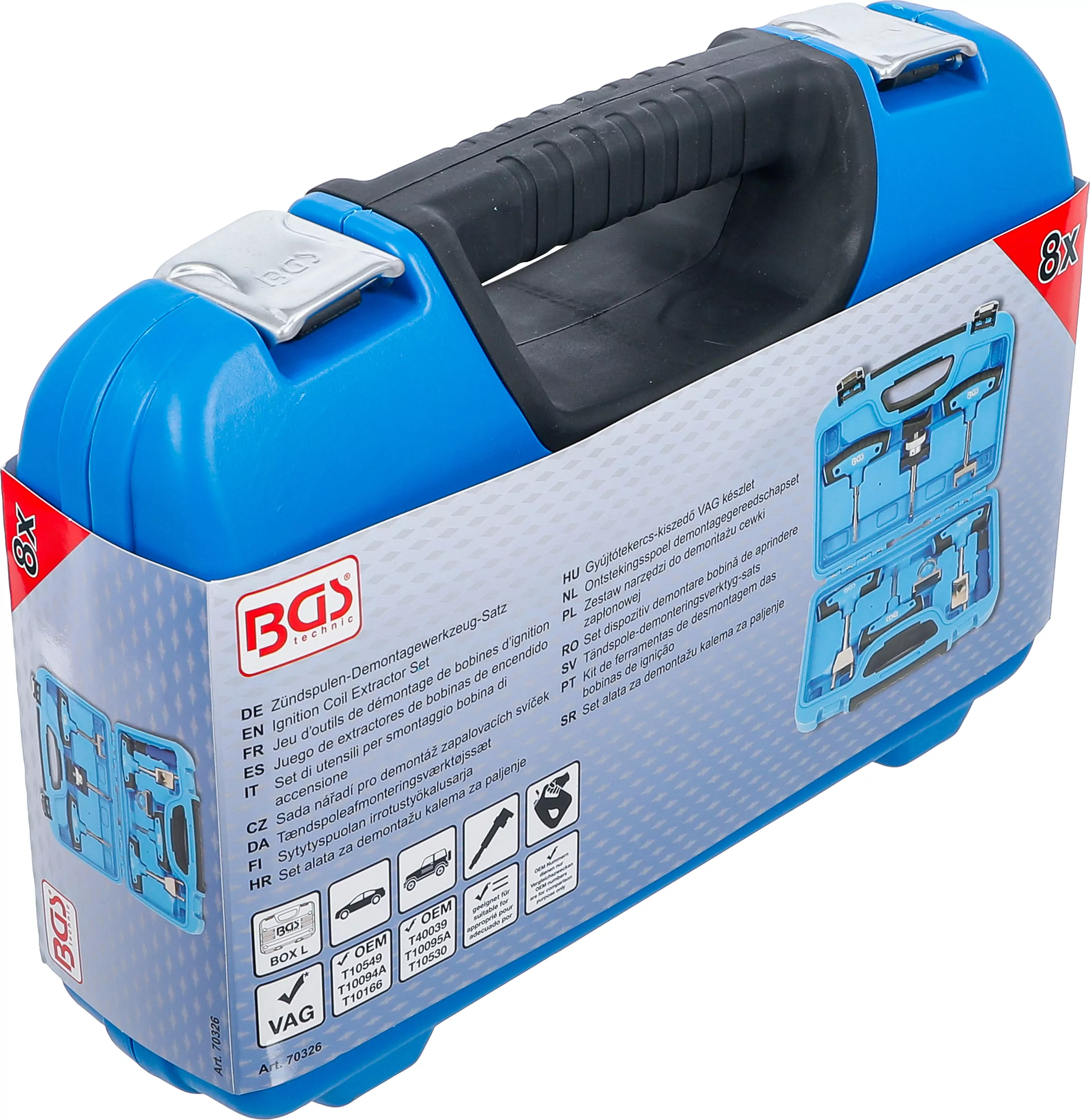 Zündspulen-Demontagewerkzeug-Satz | für VAG | 8-tlg.