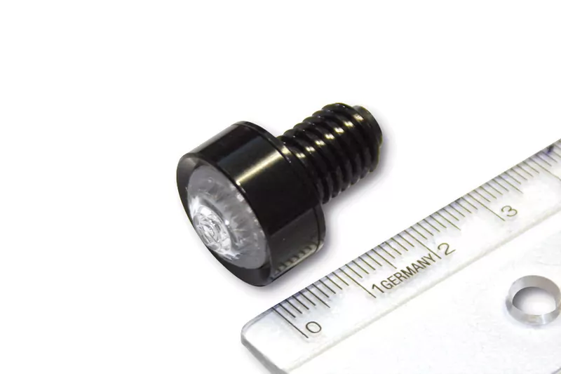 HIGHSIDER pro Mono LED Indicator Black/Translucent E-Approved (Pair)