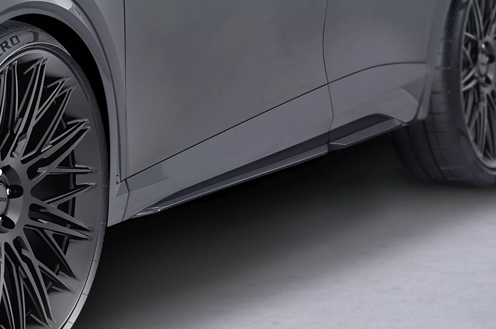 Seitenschweller für Cupra Formentor SS484 Schwarz Strukturiert