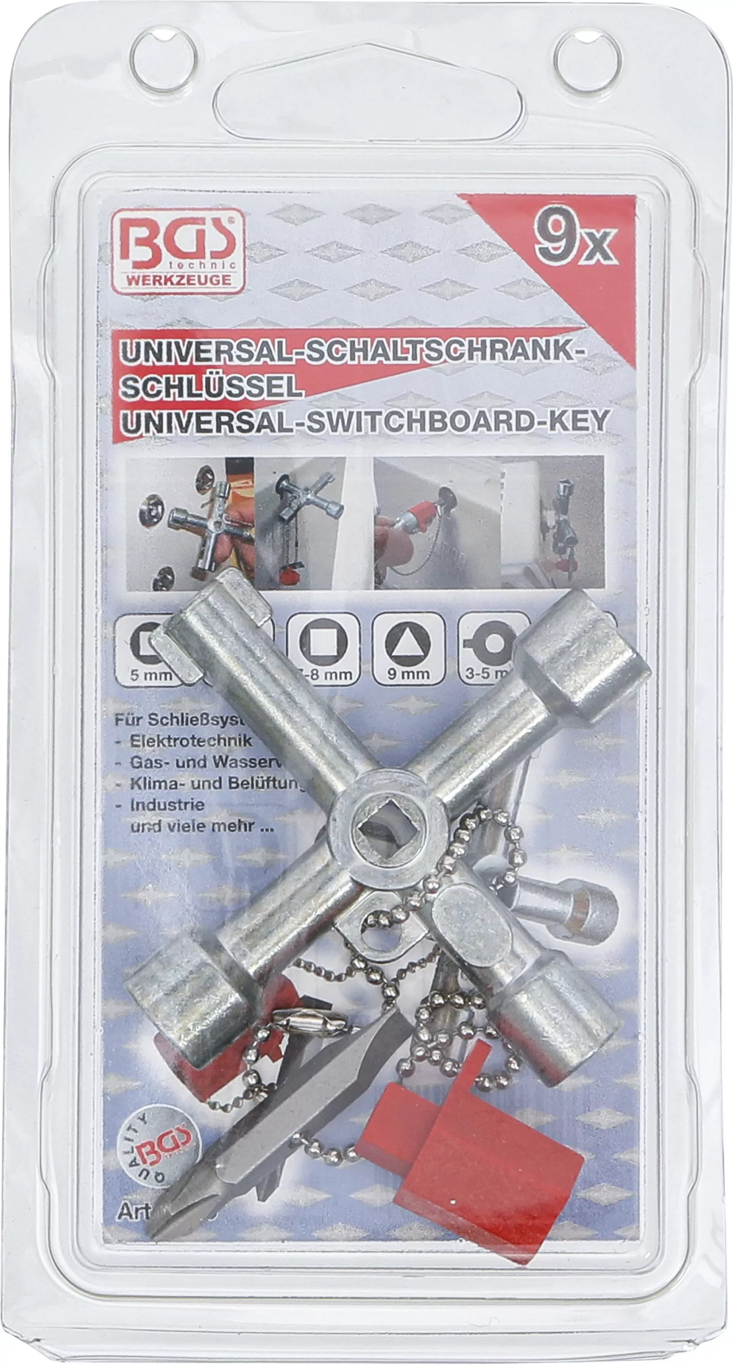 Universal-Schaltschrank-Schlüssel