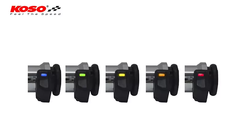 KOSO Heizgriffe Titan-X für Harley Davidson mit elektronischem Gasgriff, verchromt