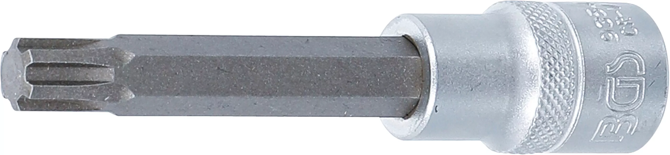 Bit-Einsatz | Länge 100 mm | Antrieb Innenvierkant 12,5 mm (1/2") | Keil-Profil (für Ribe) M10,3