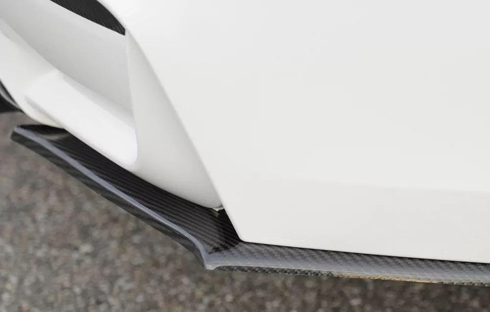Carbon Heckschürzenansatz rechts für BMW 4er F82 M4 (M3) Coupé 01.14-
