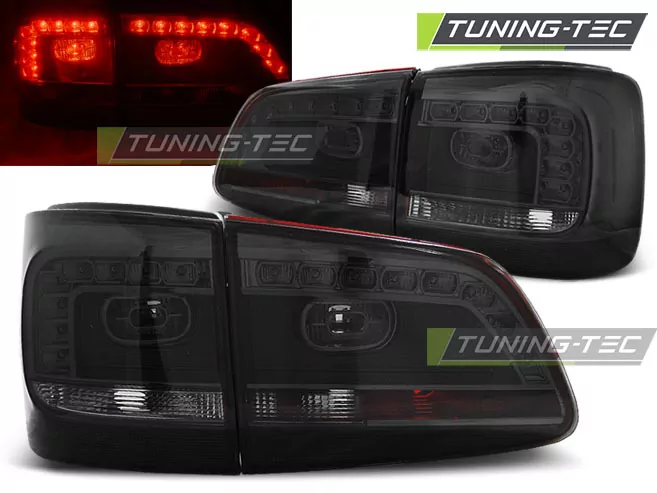 Led Tail Lights Smoke Fits Vw Touran 08.10- 