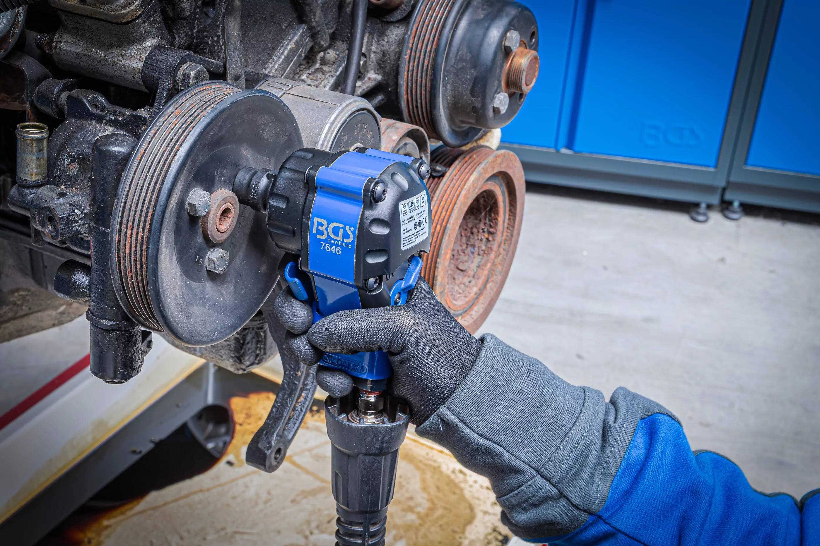 Mini-Druckluft-Schlagschrauber | 12,5 mm (1/2") | 500 Nm