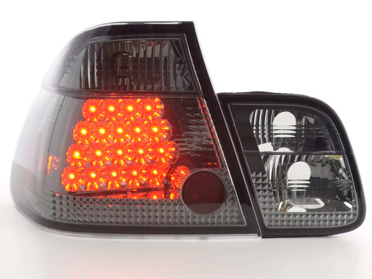 LED Rückleuchten Set BMW 3er Limousine Typ E46 Bj. 98-01 schwarz