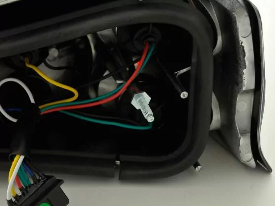 Rückleuchten Set Peugeot 106 Typ 1C 1A Bj. 96-03 schwarz