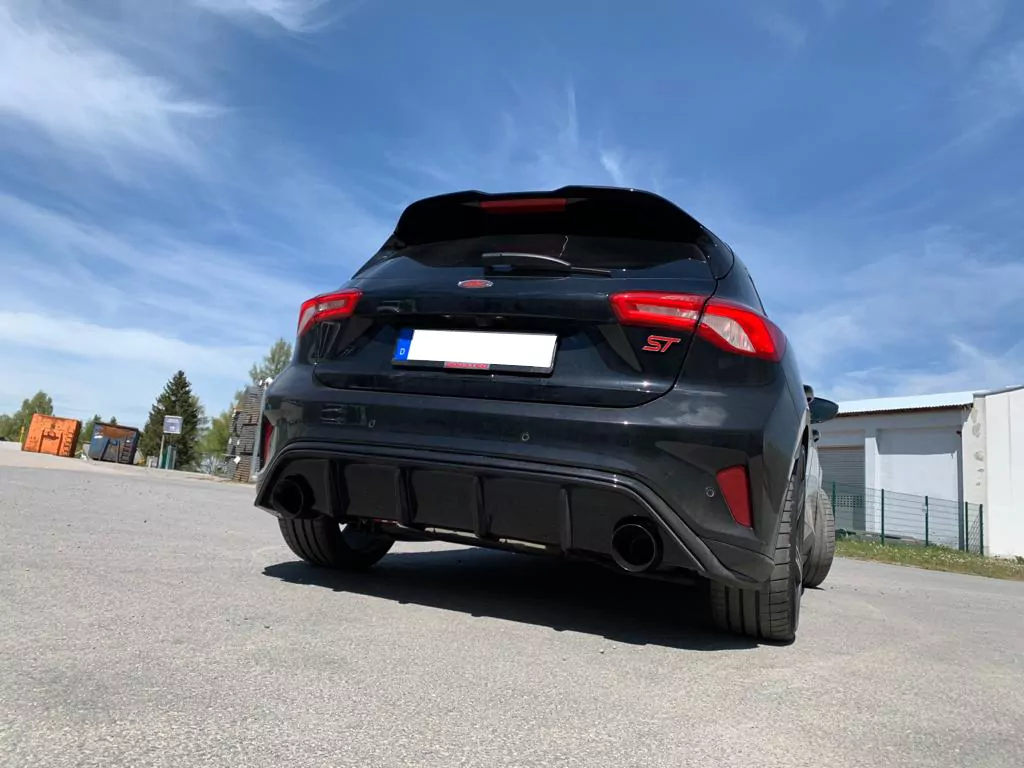 Ford Focus IV ST Endschalldämpfer Ausgang rechts/links ab OPF - 1x100 Typ 25 rechts/links schwarz emalliert