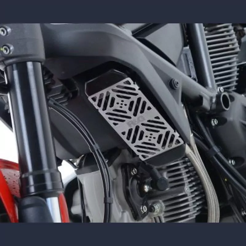 R&G Ölkühler Gitter Aluminium Ducati Scrambler 400 / 800 / Monster 797 2017-