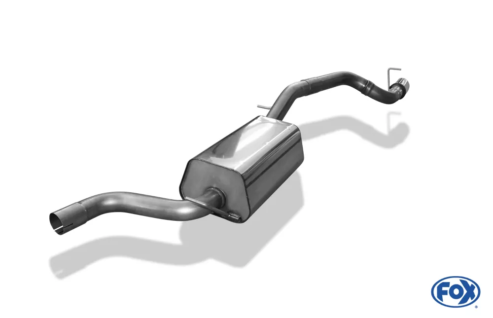 Ford Focus II Fließheck  Endschalldämpfer Ø63,5mm - 1x90 Typ 24 einseitig