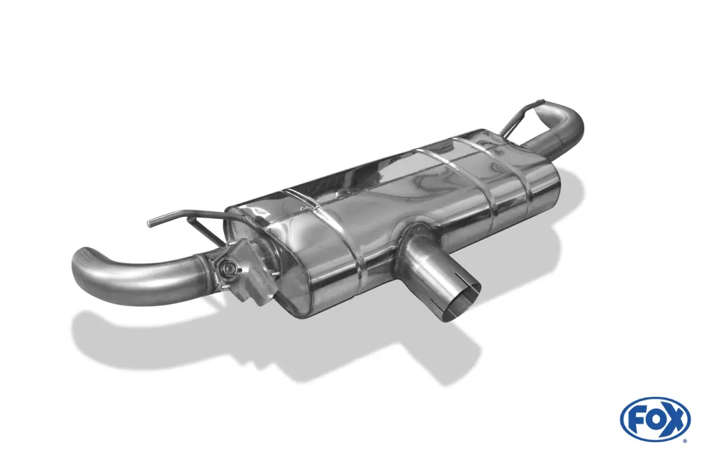 Mercedes CLA 220/250 Frontantrieb & 4matic  - 118  Endschalldämpfer quer Ausgang rechts/links - Ausgang der Endrohre hinter der Stoßstange