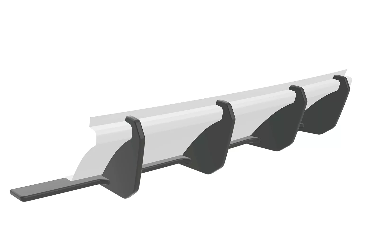 Racing Diffusor / Heckansatz für VW Golf 6 (Typ 1K) GTI HA335