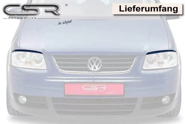 Scheinwerferblenden für VW Touran 1T, Caddy 3 (Typ 2K) SB168