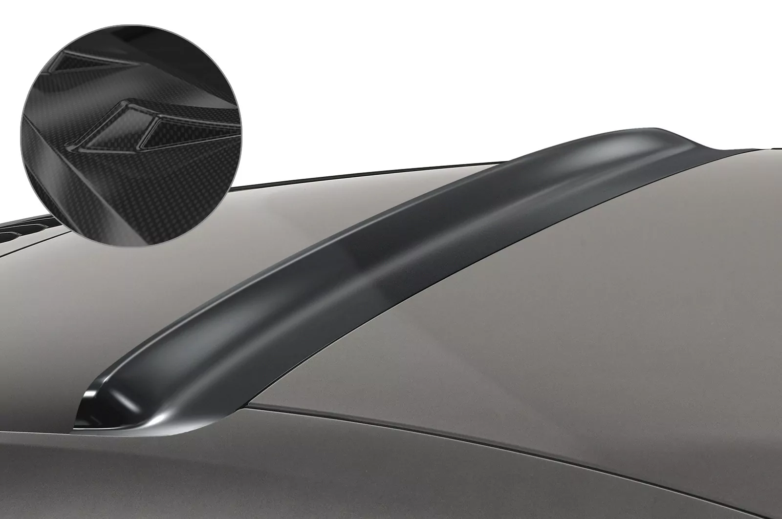 Heckscheibenblende für Porsche 911 / 992 HSB077-C Carbon Look Hochglanz