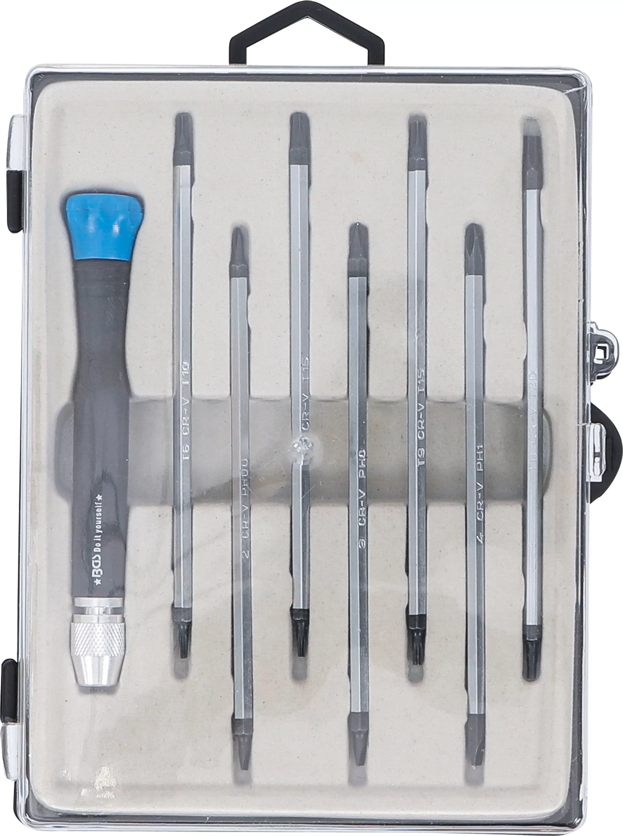 Schraubendreher-Satz für Elektroniker | 8-tlg.