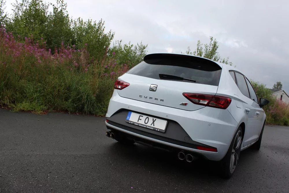 Seat Leon 5F Cupra  Endschalldämpfer Ausgang rechts/links - 2x80 Typ 25 rechts/links