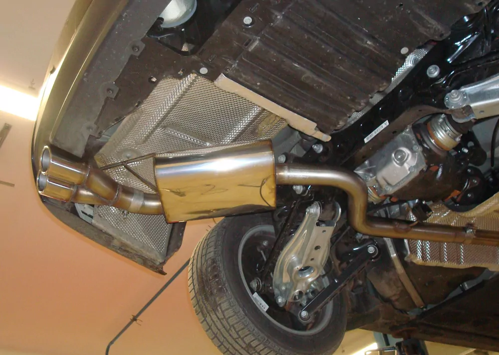 BMW E90/91/92 - 320d  Endschalldämpfer - 2x76 Typ 17