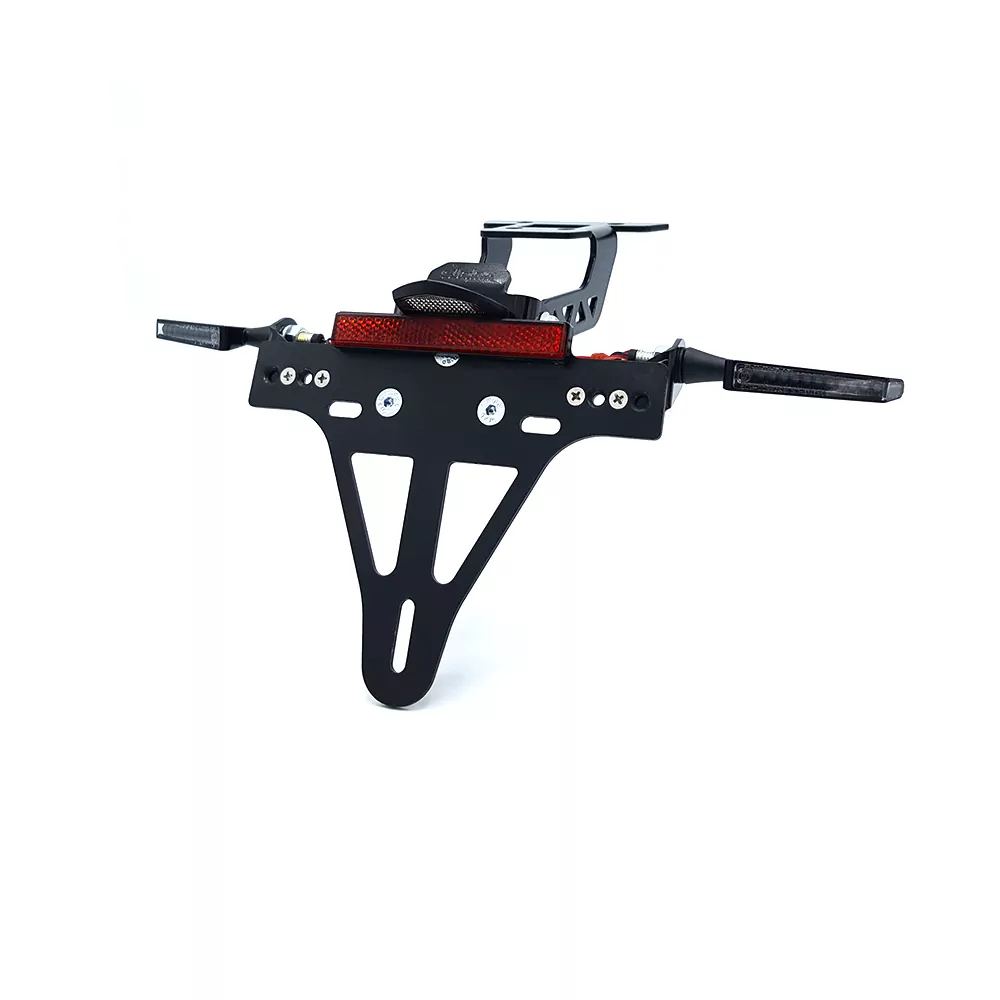 Kennzeichenhalter-Blinker-Kit BSQN für Kawasaki Ninja 400 ab 2018 / Z 400 ab 2019 (Hinten)