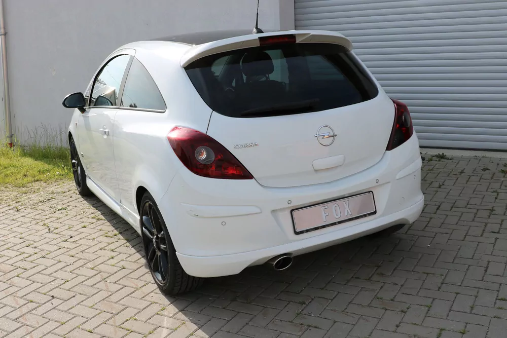 Opel Corsa D - Sportheck und OPC Line  Endschalldämpfer - 115x85 Typ 32