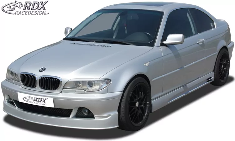 RDX Frontspoiler für BMW E46 Coupe / Cabrio Facelift (2003+) Frontlippe Front Ansatz Spoilerlippe