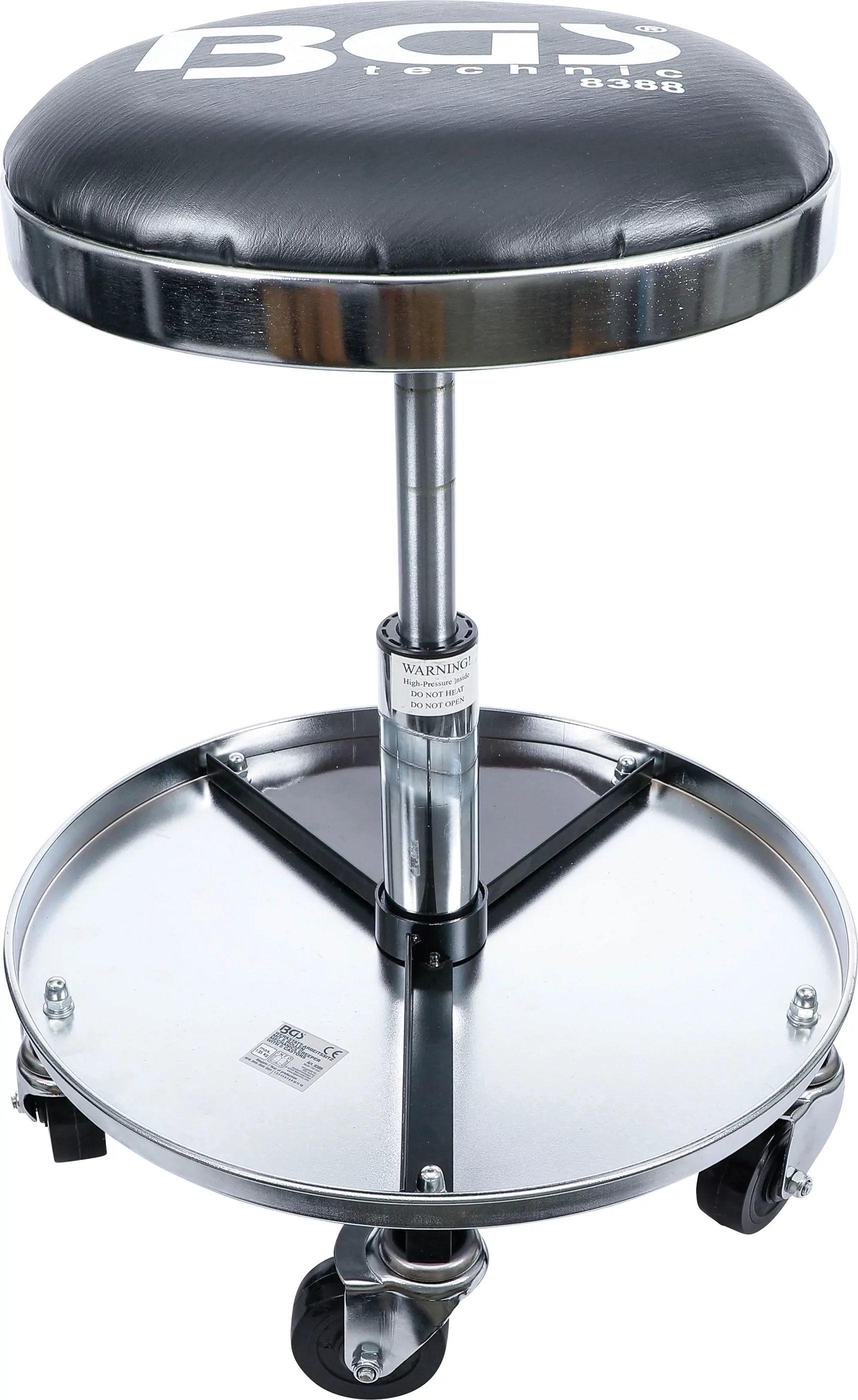 Werkstatt-Arbeitssitz mit 5 Rollen | Ø 360 mm