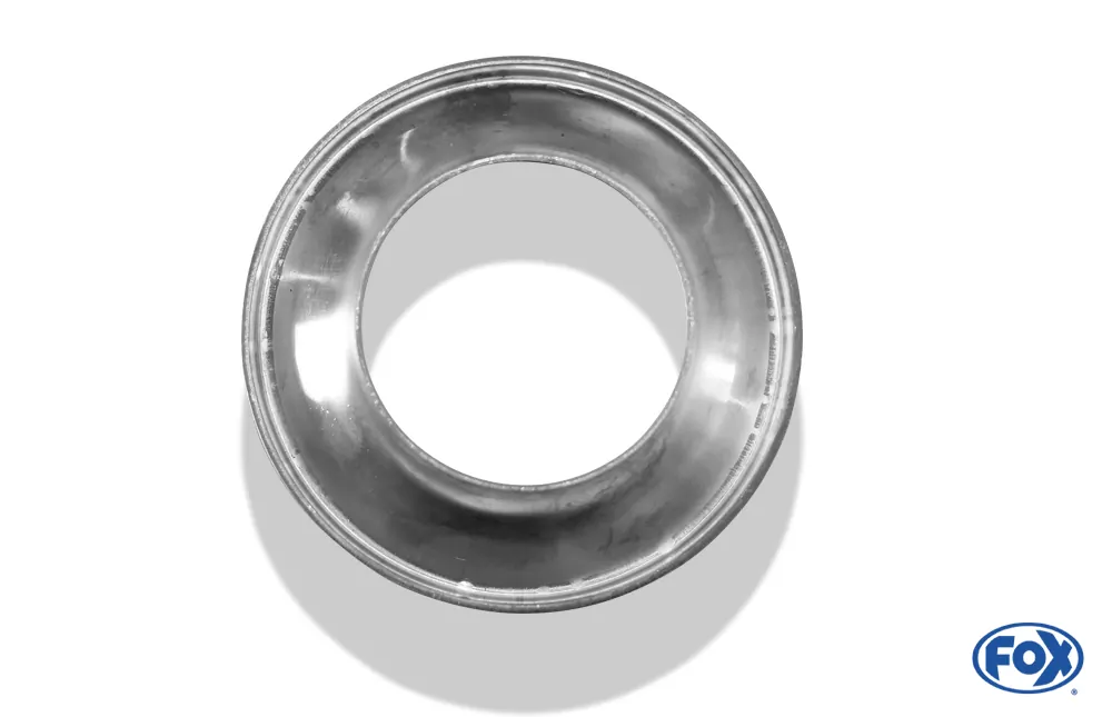 Deckel aufgestellt für Endrohr rund  Ø90mm - Loch: 48mm