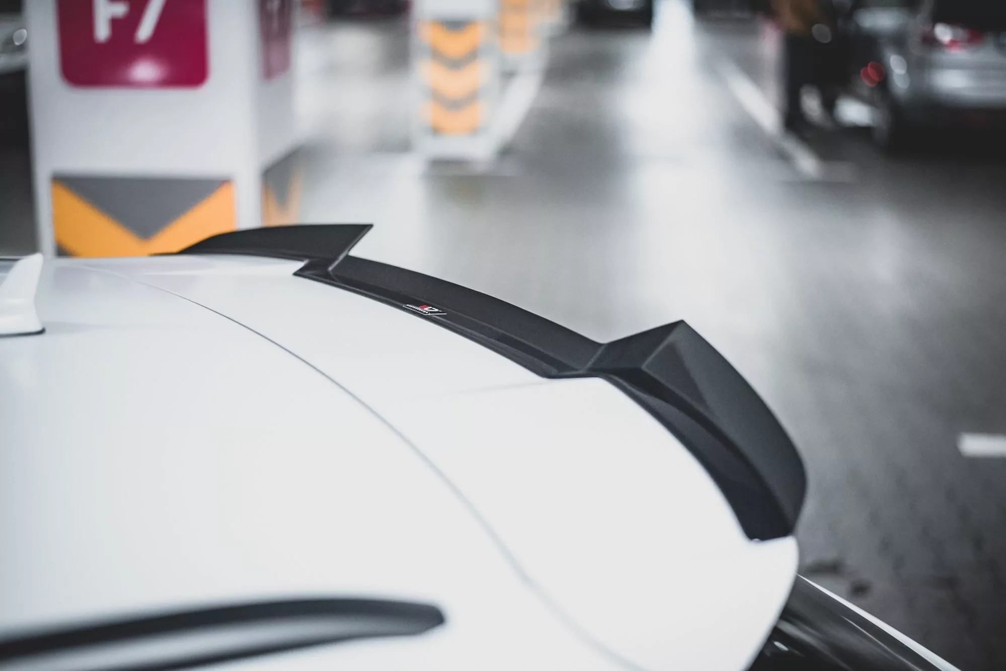 Spoiler CAP V.2 Passend Für Audi RS6 C7 Schwarz Hochglanz