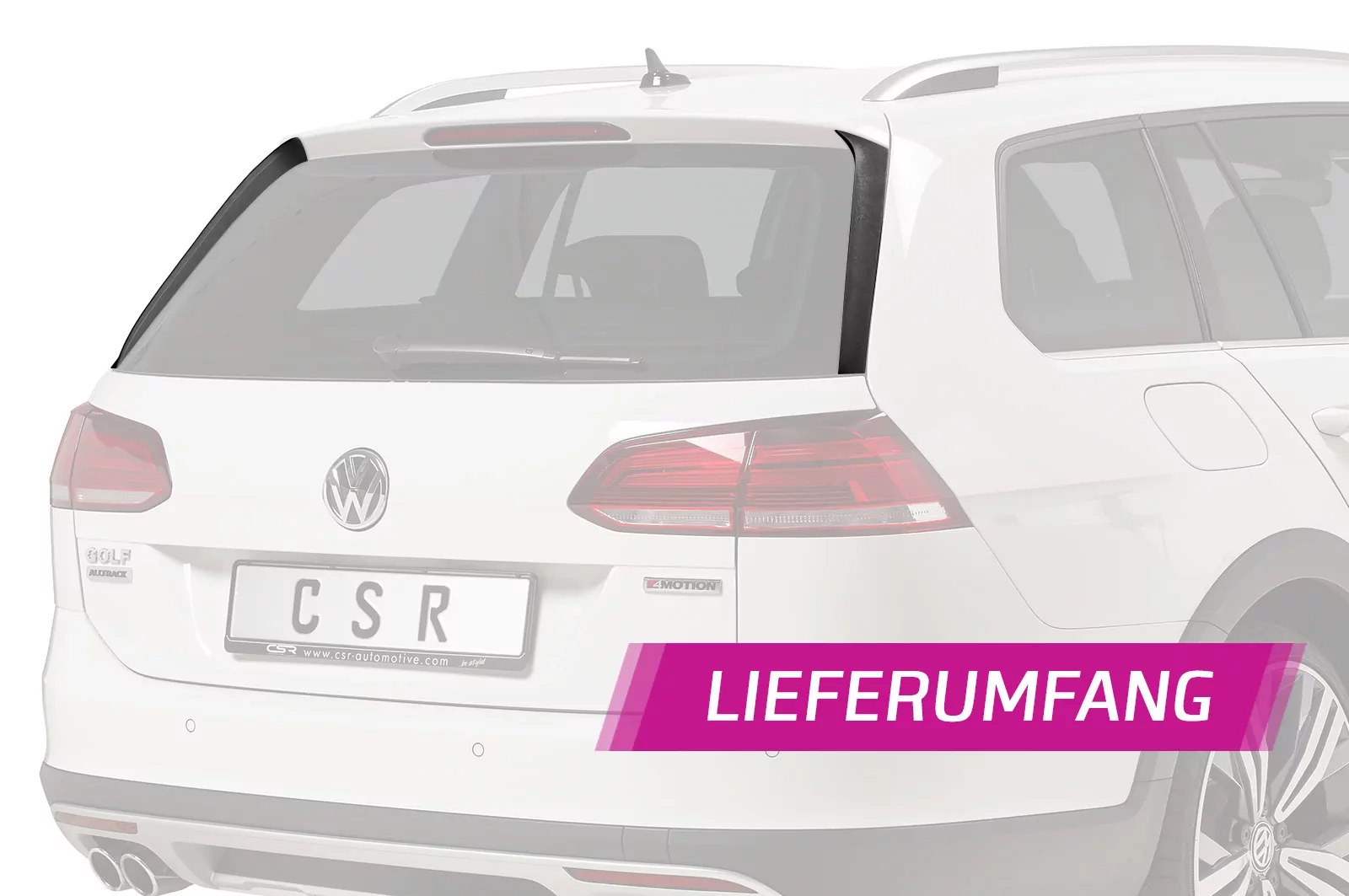 Heckflügel Spoilerecken für VW Golf 7 Variant HF651