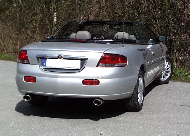 Chrysler Sebring Coupe&Cabrio Typ JR Endschalldämpfer rechts/links - 115x85 Typ 33 rechts/links