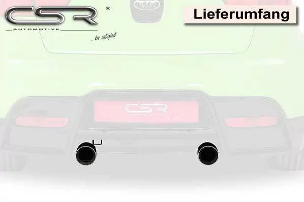 Endrohrblenden für Endschalldämpfer für Kia Rio 3. Generation UB ZB118