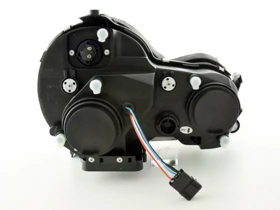 Scheinwerfer Set Mercedes E-Klasse Typ W210 Bj. 99-01 schwarz für Rechtslenker