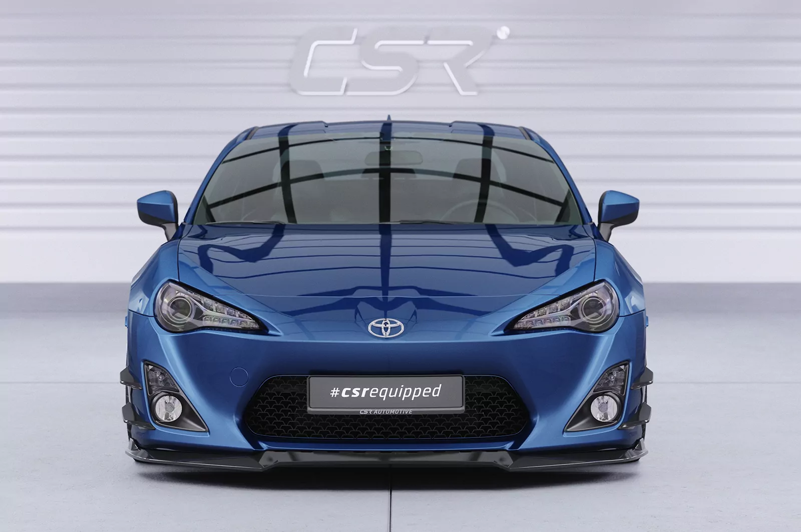 Performance Flaps für Toyota GT86 FP029 Schwarz Strukturiert