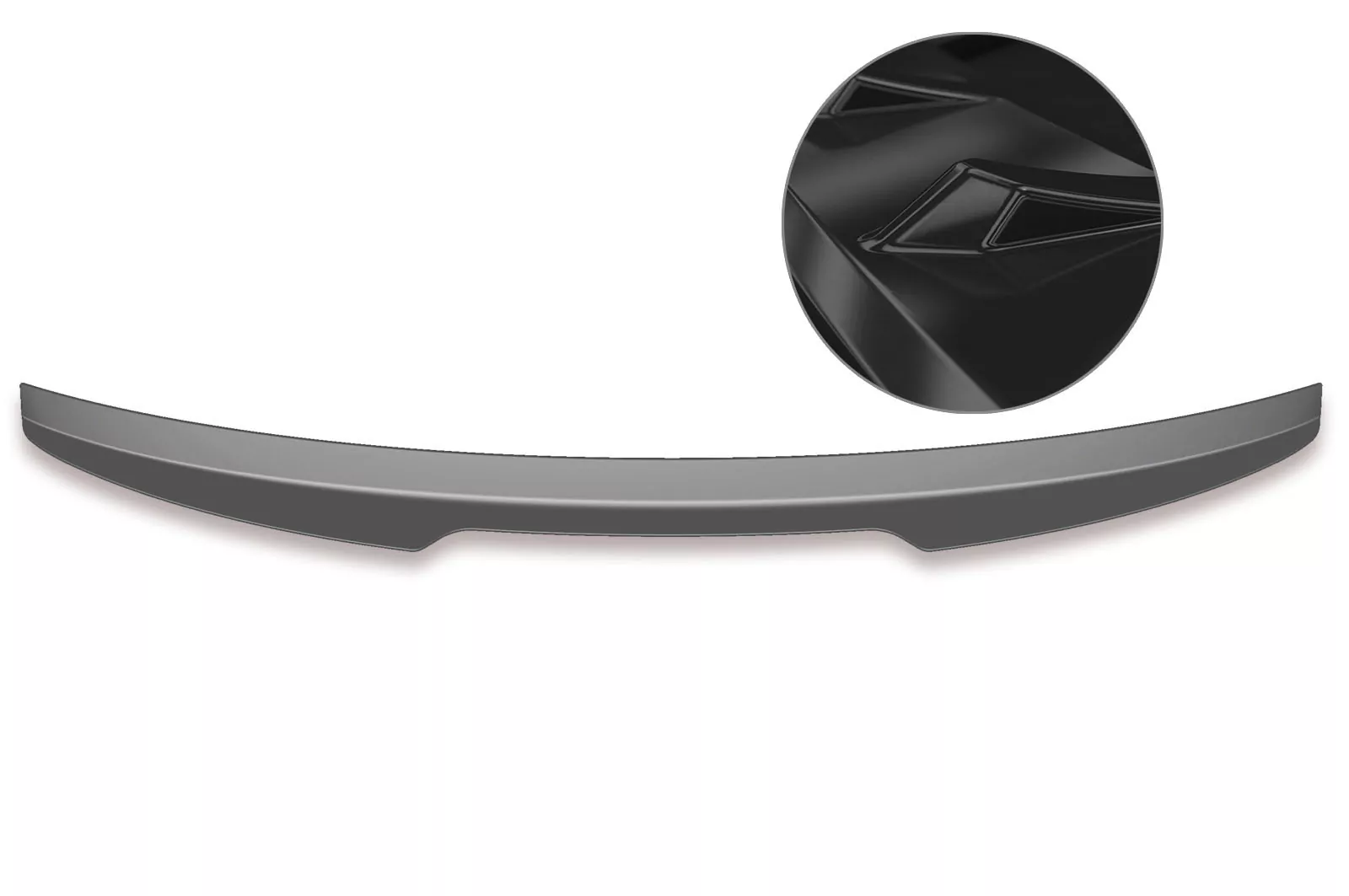 Heckflügel mit ABE für VW Golf 7 Glossy (schwarz hochglanz)