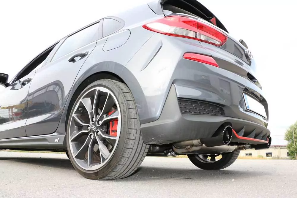 Mercedes CLA - C117/ X117 - originale Endrohre Endschalldämpfer quer Ausgang rechts/links - Für Modelle mit originalen Standard Endrohren - diese können einfach verschraubt werden